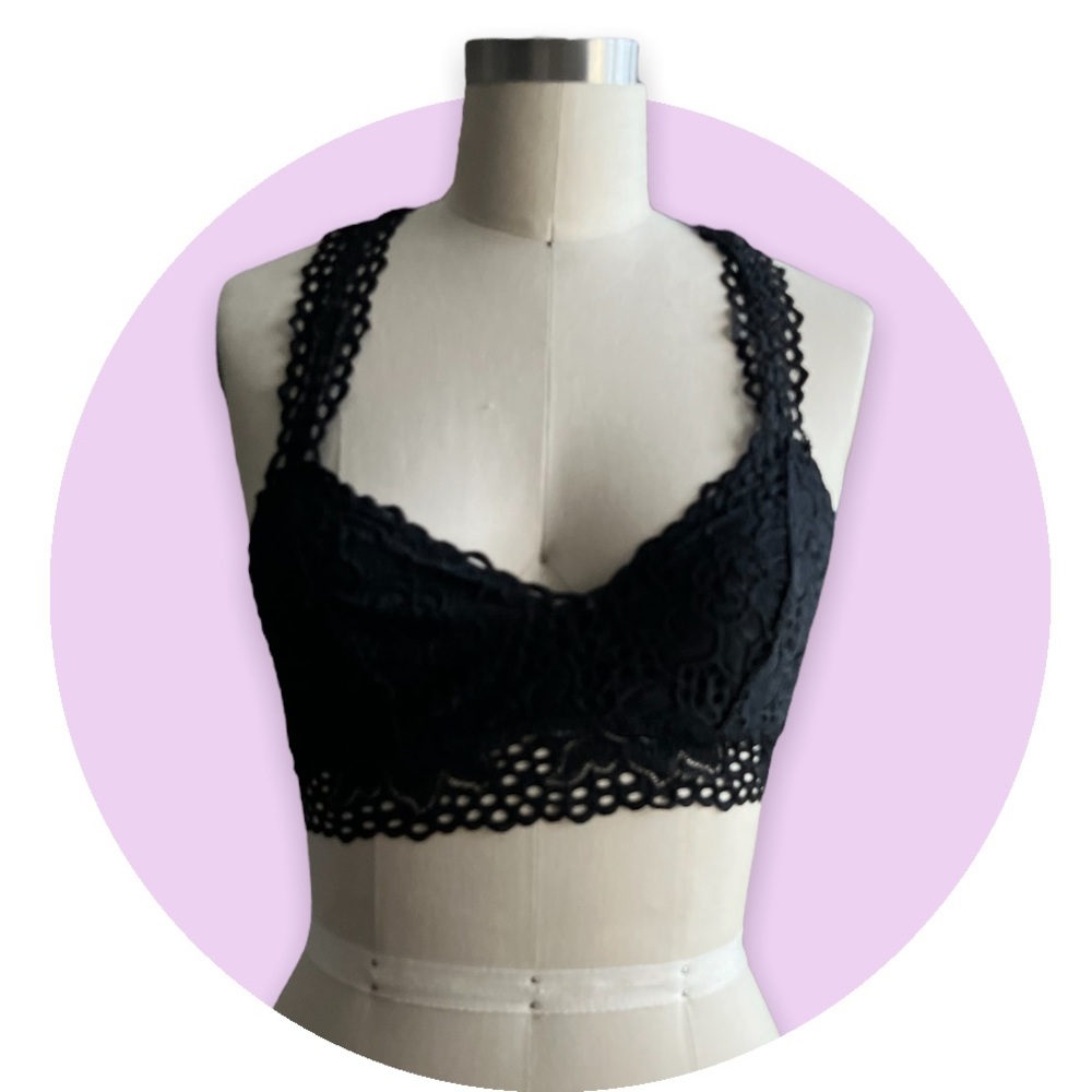 Aerie Black Lace Bralette